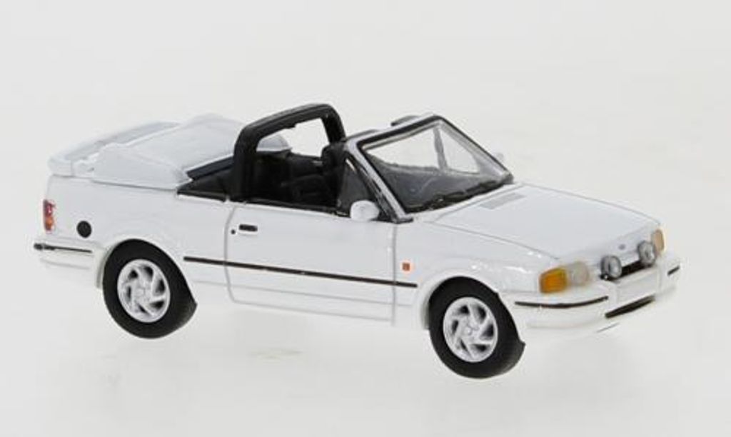Brekina PCX870156 - 1/87 Ford Escort IV Cabriolet, weiss, Produktbild 