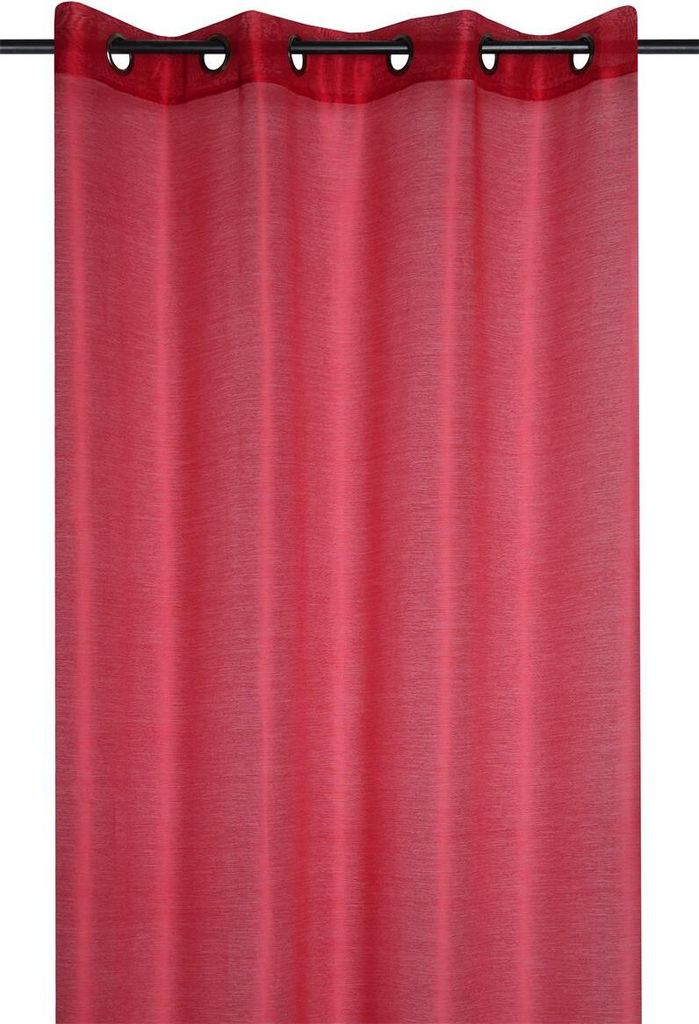 Zasłona STOF 140x260 czerwona Zdjęcie produktu 
