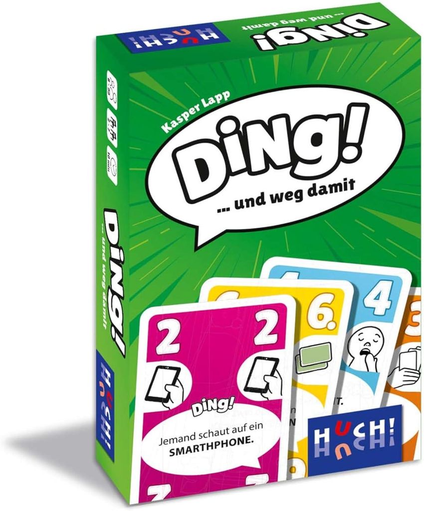 HUCH! | DING! | Kartenspiel als Partyspiel | Familienspiele Produktbild 