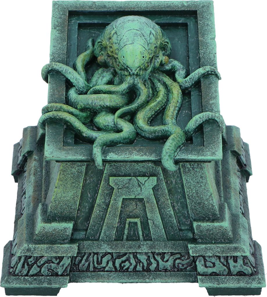 Nemesis Now Crypt of Cthulhu Box (JR), Harz, gegossen in bestem Harz, handbemalt von Experten