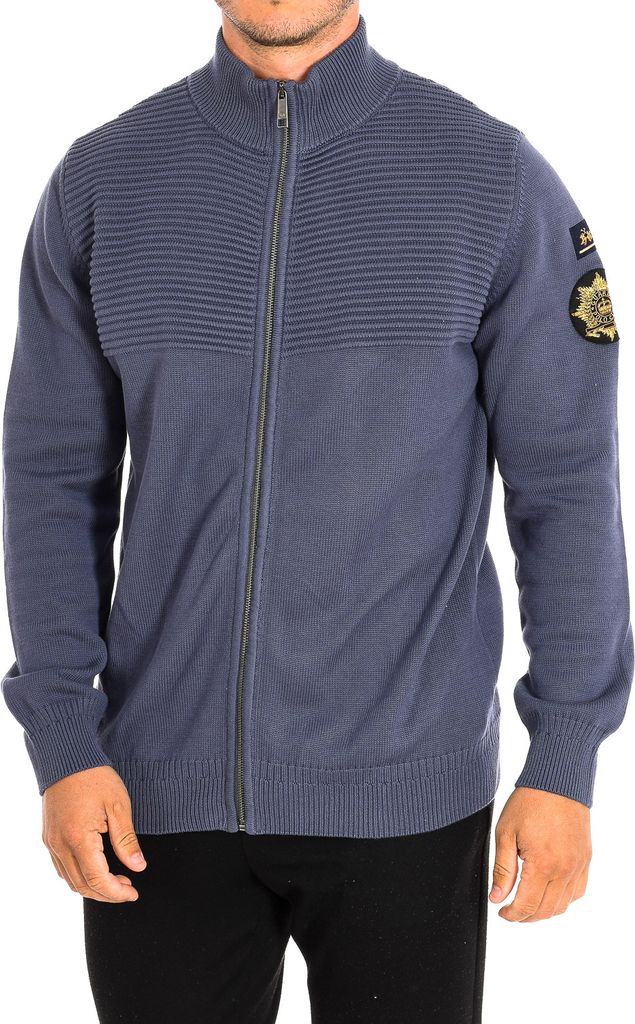 La Martina Herren-Strickpullover mit langen Ärmeln TMSG30-XC040