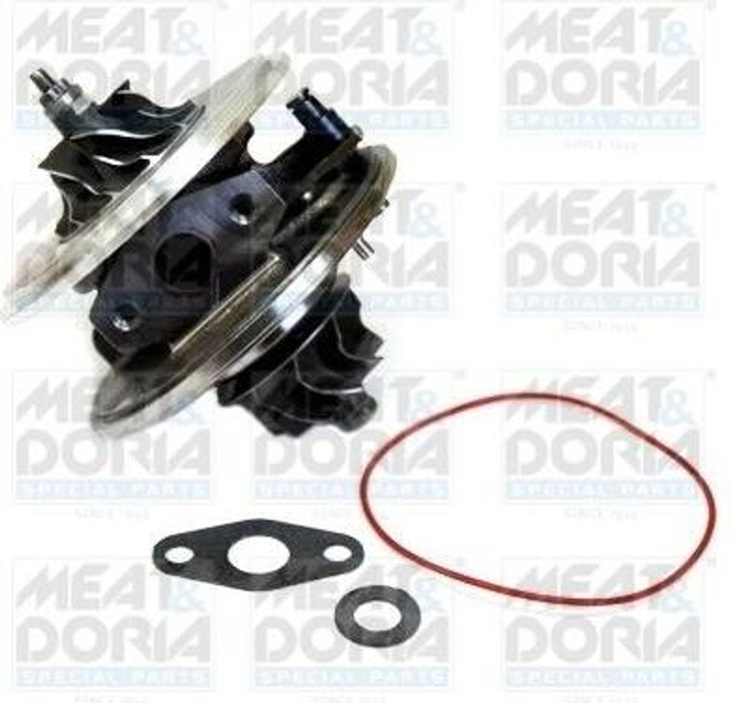 MEAT & DORIA 60084 Turbinenaggregat, Lader OE 028145702T kompatibel mit A4 8D, A4 8E, A6 4B, Superb, Caddy, Passat 3B, Polo 6V
