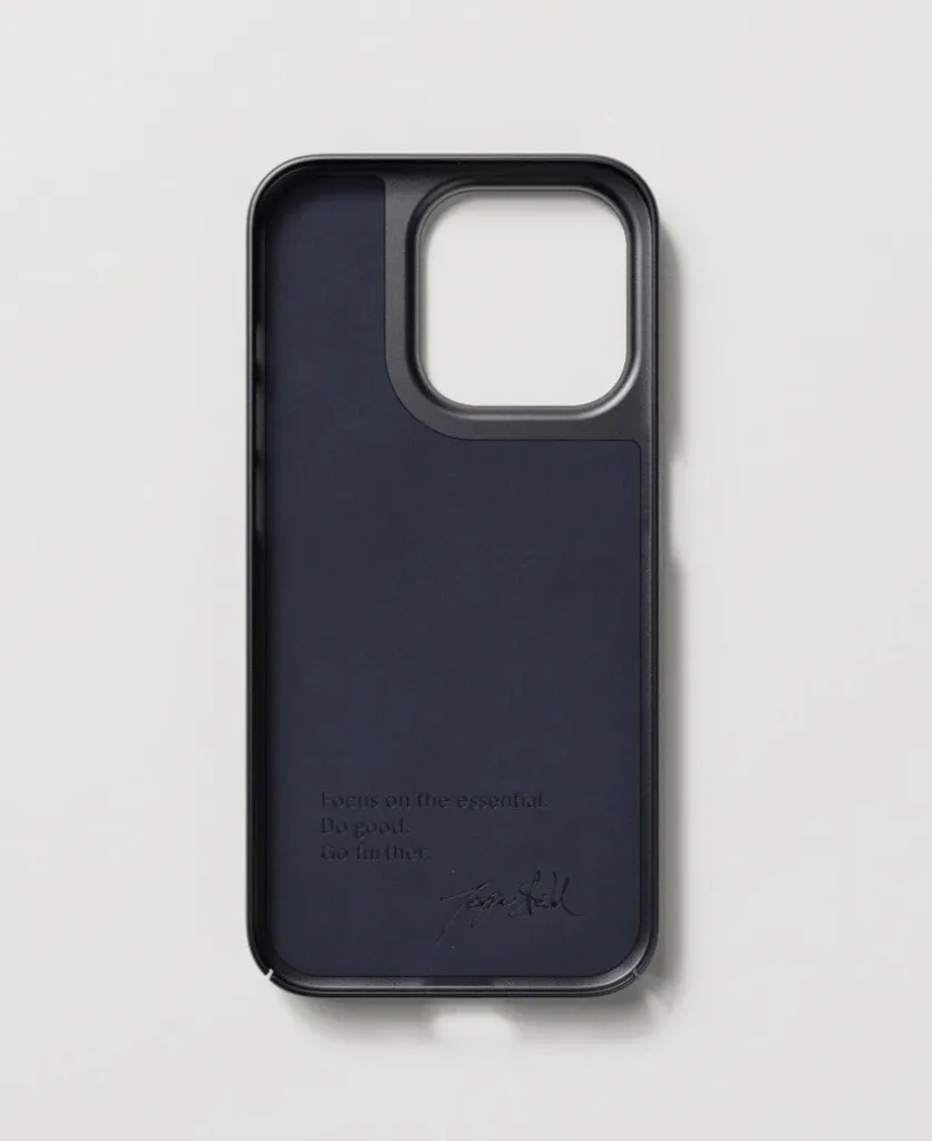 Protection iPhone 14 Pro MagSafe Nudient Thin Bleu pour Charge Sans Fil - 6