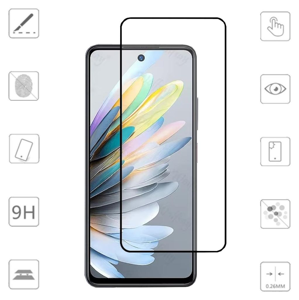 Für ZTE Blade A75 4G 1x 3D Premium Display Full H9 0,3mm Produktbild 