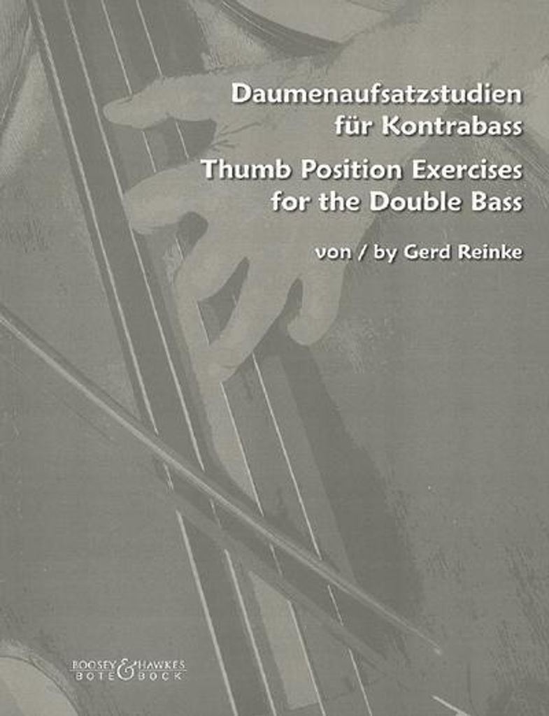 Daumenaufsatzstudien für Kontrabass Produktbild 