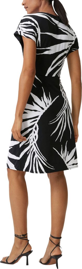 Comma (316) Kleid, GREY/BLACK 99A9 99A9 38