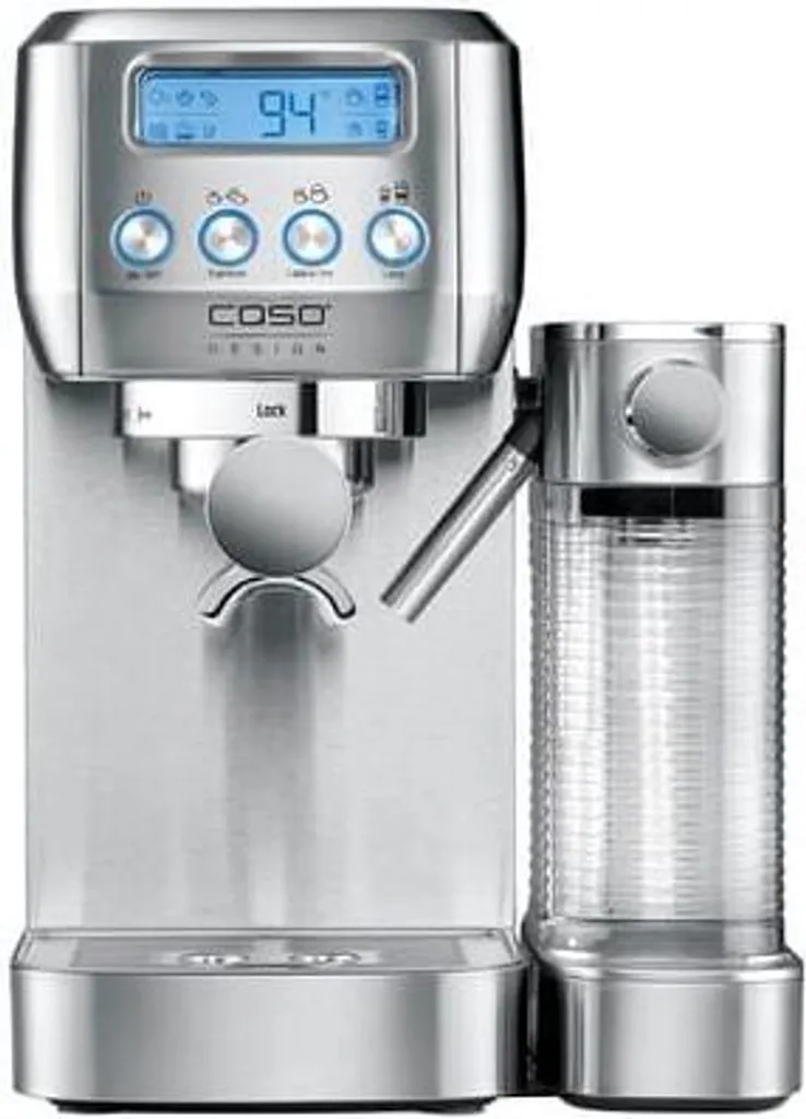 Machine espresso Caso 1821 Gourmet Latte avec buse vapeur puissante