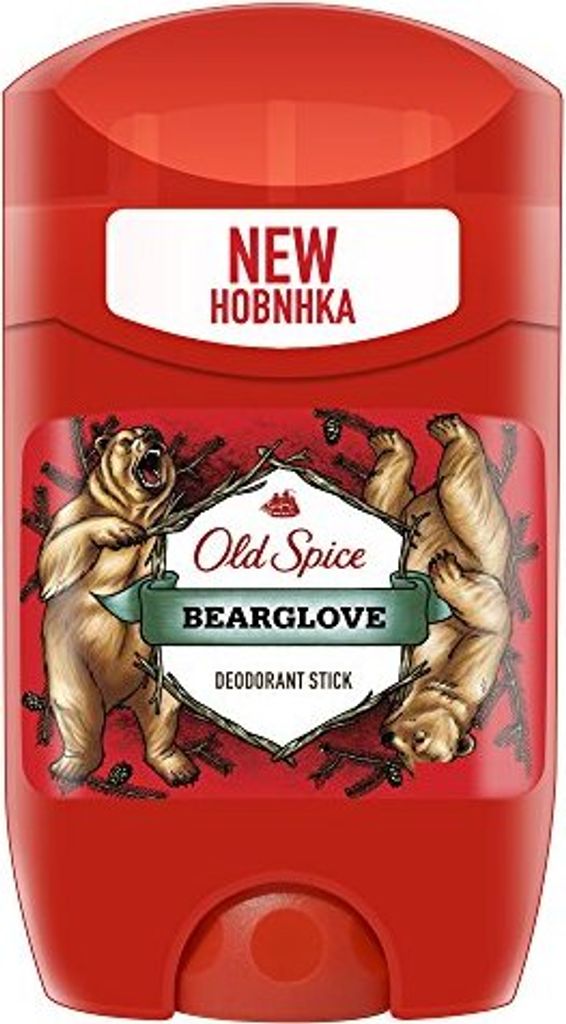Old Spice Deo Stick Bearglove, 1er Pack (1 x 50 ml)