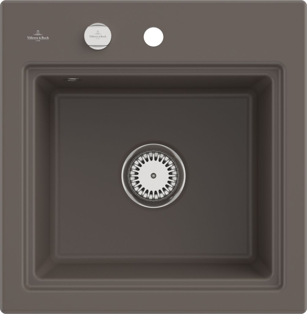 Villeroy & Boch Keramikspüle 335A02TR, Subway Style 50 S Einbauspüle - inkl.