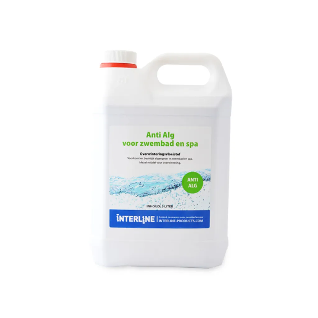 Soluzione Rapida Alghe Piscina: Interline Anti Alg 5 Litri 52781300