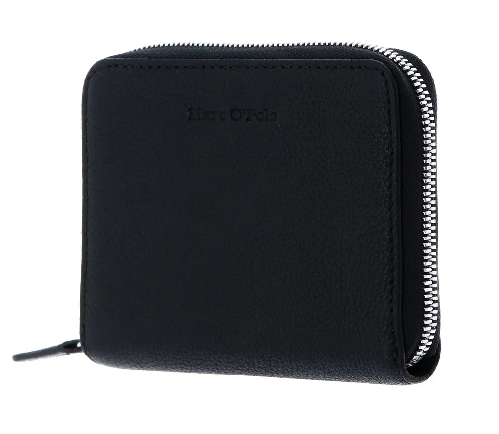 Portefeuille cuir noir Marc O'Polo Carla pour une organisation parfaite