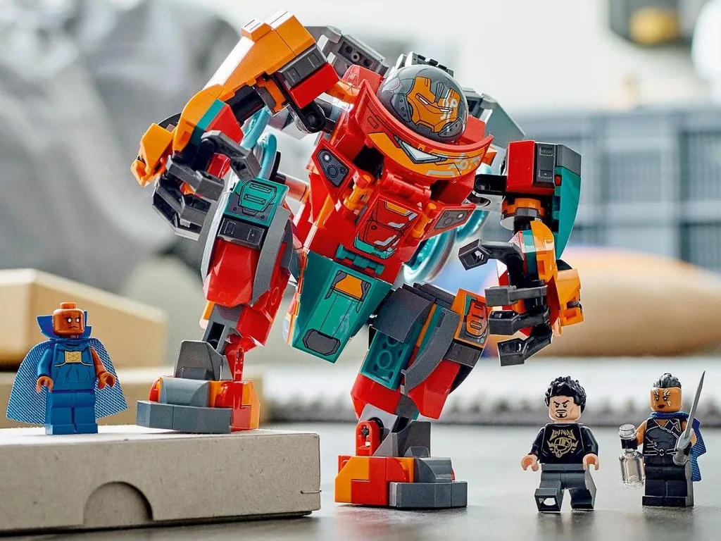 Robot Iron Man LEGO Marvel 76194 Jouet de construction transformable 2-en-1 - 34