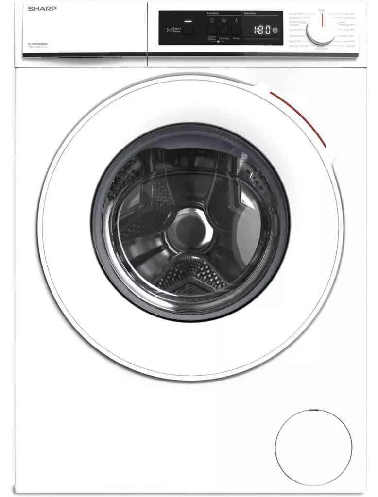 Sharp ES-NFA014DWNA, Frontlader, 10 kg, B, 75 dB, 1400 RPM, A