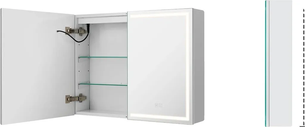 Armoire à pharmacie lumineuse type 3 : optimisez votre petit rangement