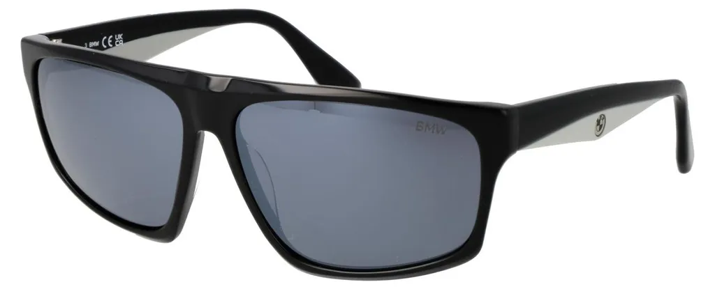 BMW BW0051-H 02C 61 Lunettes de Soleil pour Homme Monture Noir Mat