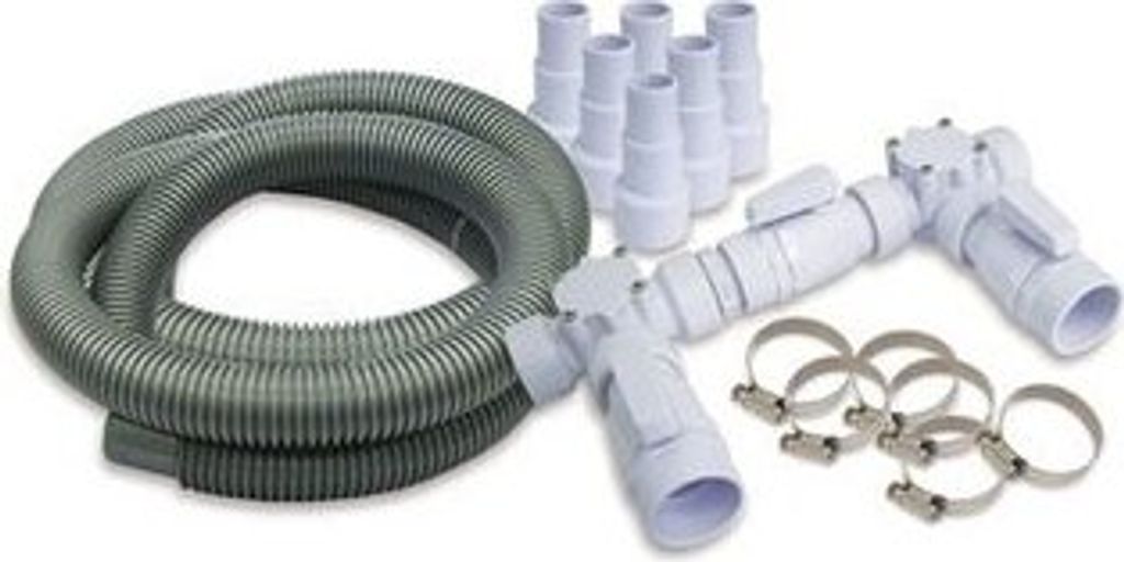Interline Bypass-Set für Eco & Pro Wärmepumpen, Umgehungs-Bausatz für Solar-Poolheizung, 4,5 kg, 420 mm, 150 mm, 300 mm