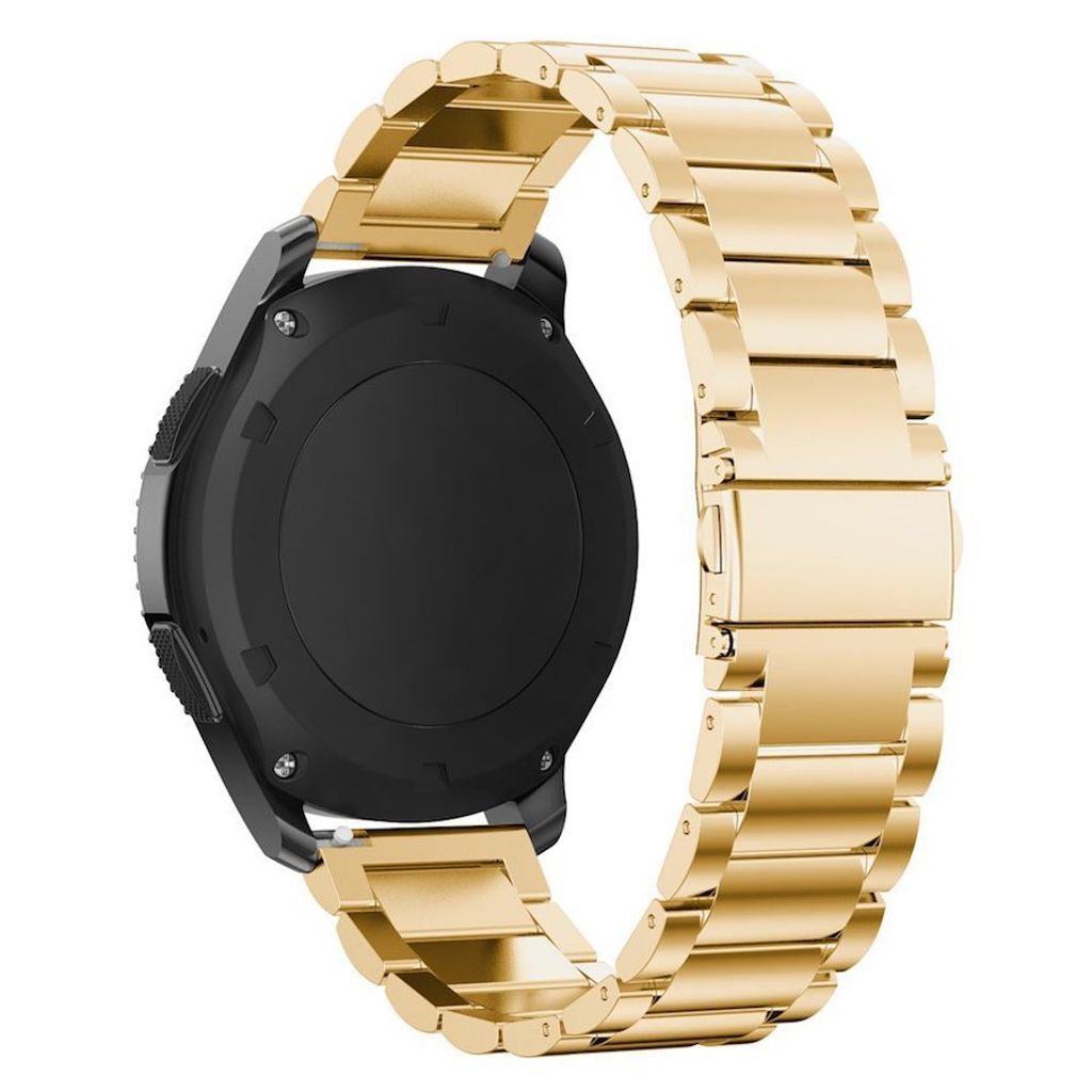 BStrap Stainless Steel Armband für Huawei Watch 3 / 3 Pro, gold