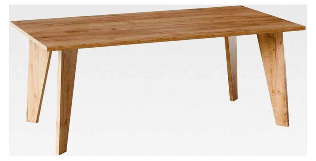 Holt Tisch - Esstisch aus Eiche Craft für Küche/Wohnzimmer | 180x95 cm | | Modernes Design