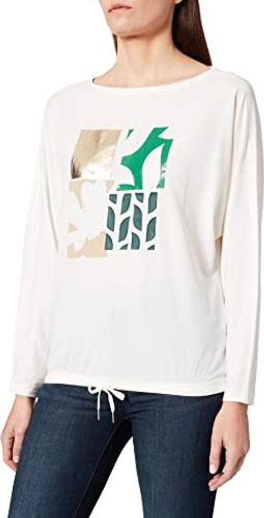 S. Oliver T-Shirt langarm Off-White S
