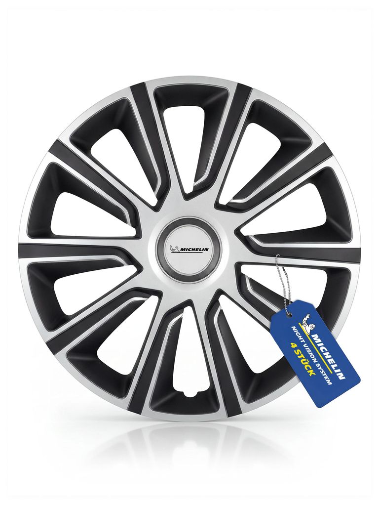 MICHELIN Radzierblenden 35,6 cm / 14 Zoll (zweifarbig: Produktbild 