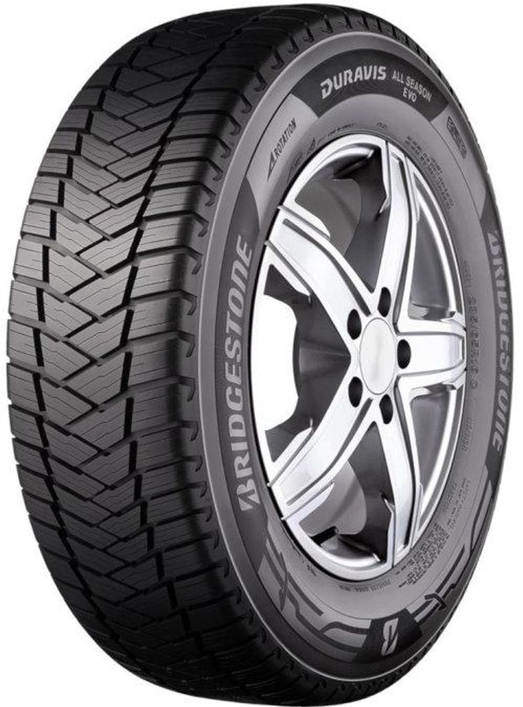 Bridgestone Ganzjahresreifen motorcycle-tyres Duravis All-Season Evo ( 225/75 R16C 121/120R 10PR Enliten / EV )