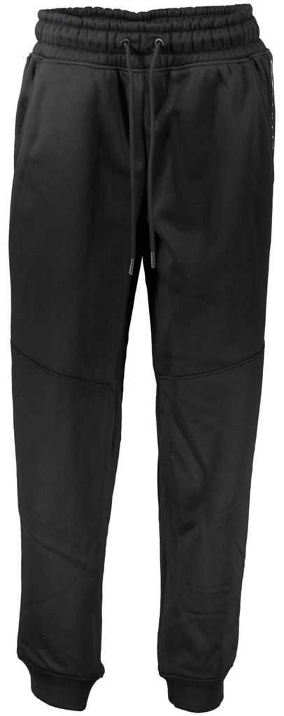 Stylische Damen-Sporthose Schwarz mit Komfortbund aus recyceltem Material