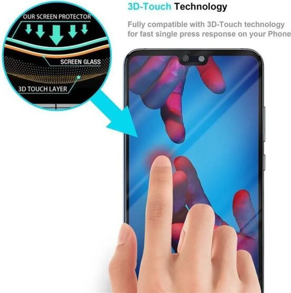 6 Pellicole Protettive Dipos Crystalclear Per Huawei Mate 20 – Made In Germany - 2