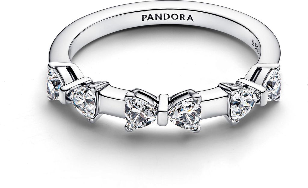 Pandora Schleife Memoire-Ring 194233C01 Damenring, Ringgröße:50