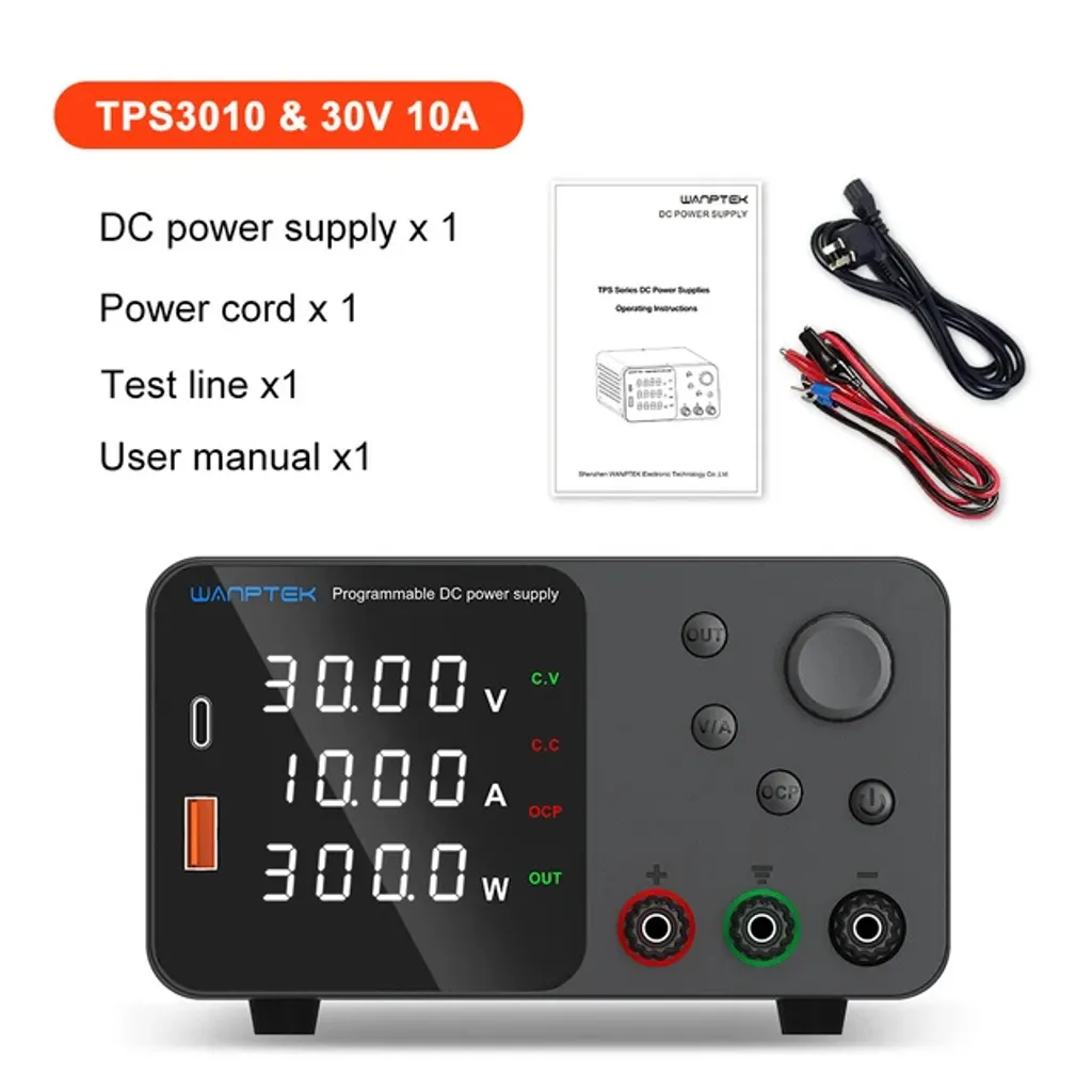 Alimentation Stabilisée de Laboratoire 10A - Module de Précision TPS3010
