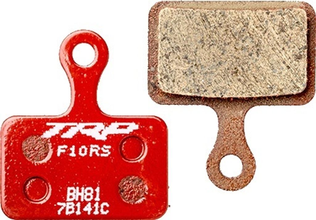 TRP Semi-Metallic Brake Pad Set – F10RS.11 – For Hylex PM, HD-910 – Red (3 Piece Set)