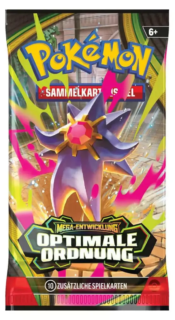 Présentoir de Boosters Pokémon ME3 Évolution Méga en Version Allemande
