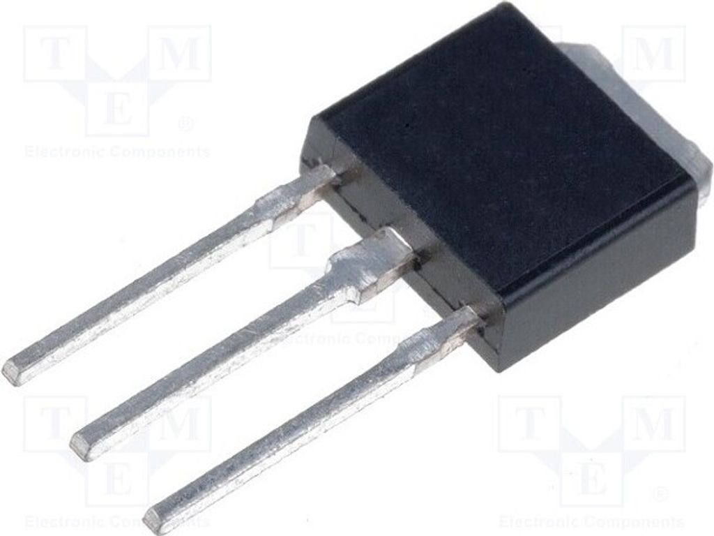 1x Transistor: N-MOSFET 650V unipolar 38W 2A Idm: 9,6A TO251 SPU03N60C3BKMA1 N-Ka