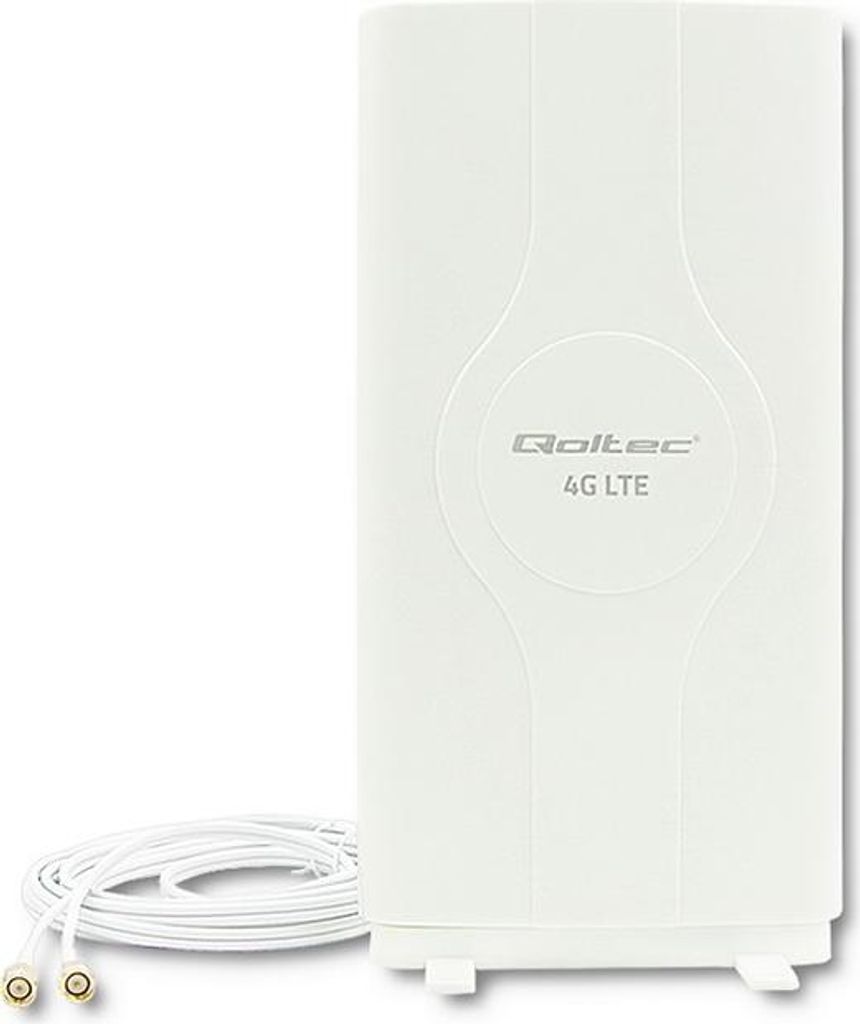 Qoltec 57013, 30 dBi, 0.6 - 2.7 GHz, 50 Ohm, Produktbild 