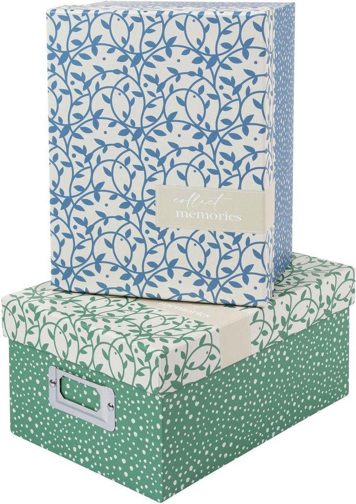 Goldbuch Florentine Fotobox für 700 Fotos 10x15 cm mit Laschen