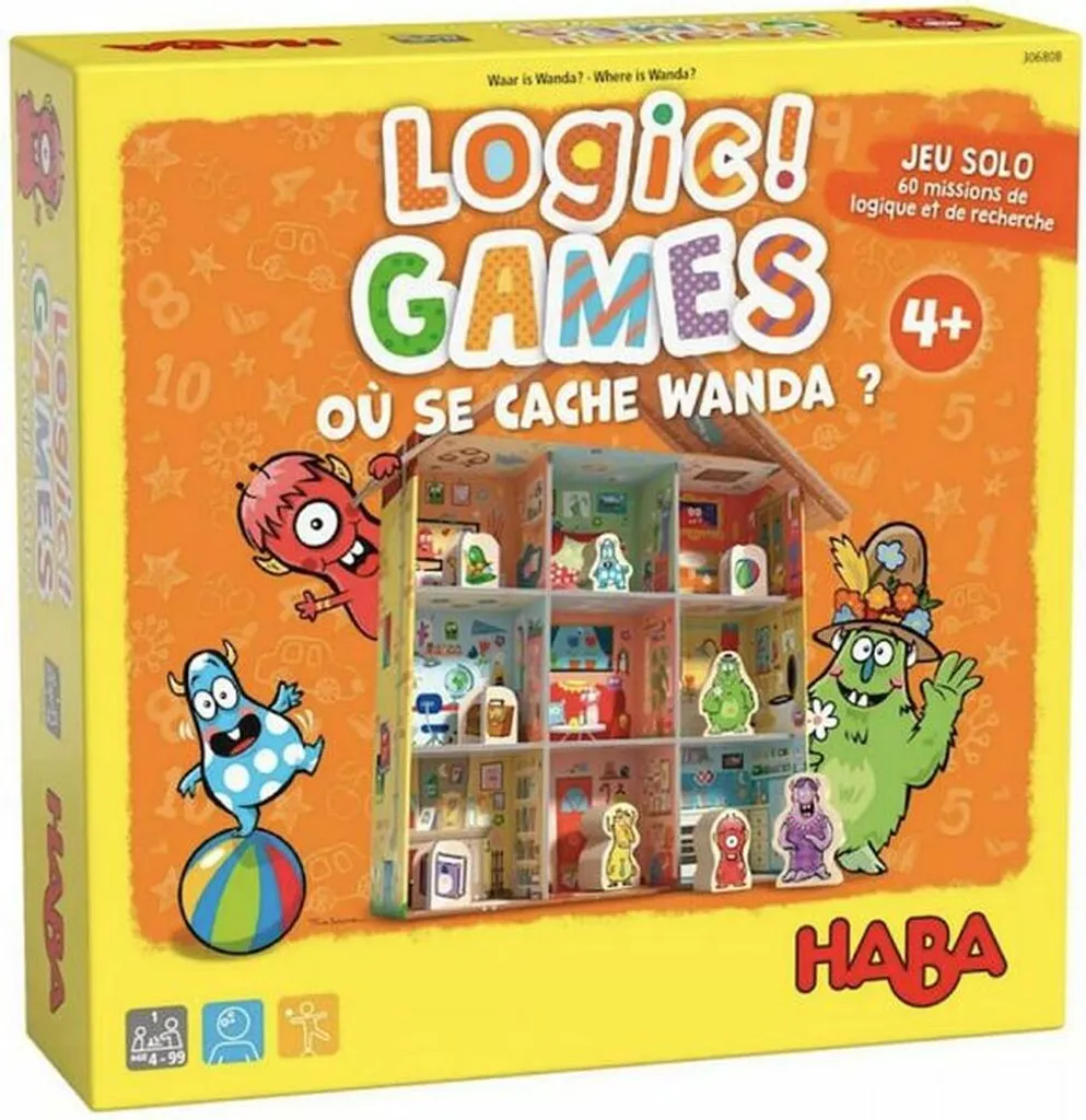 Aidez votre enfant à progresser en logique avec Where is Wanda HABA