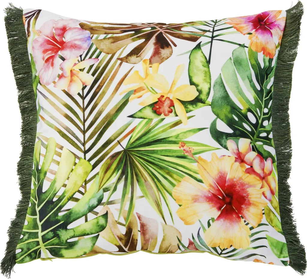 Housse de coussin Fringe Done - Taie décorative avec franges bohèmes - 3