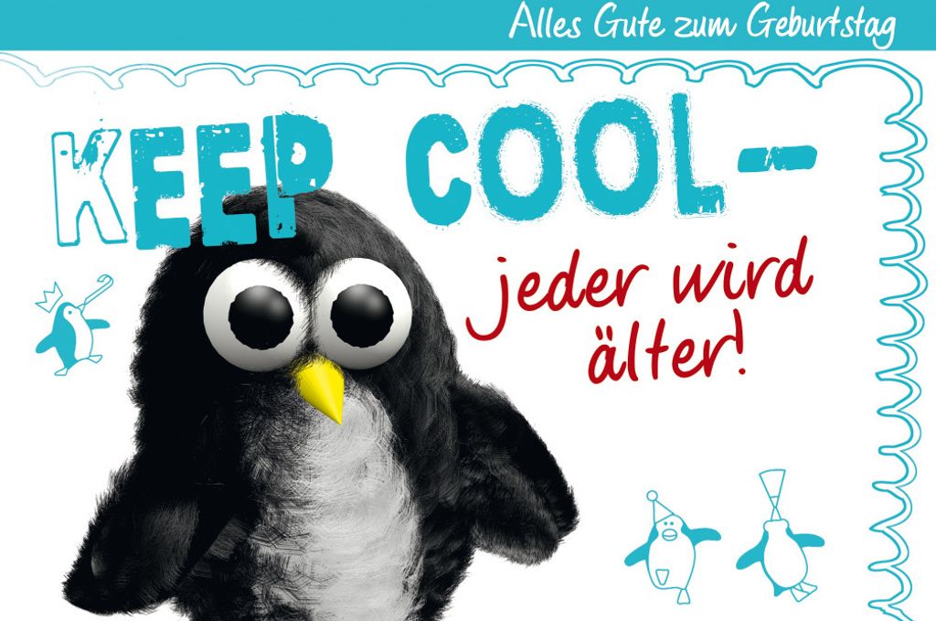 Geburtstag - 4 Styles - Glückwunschkarte im Format 11,5 x 17 cm mit