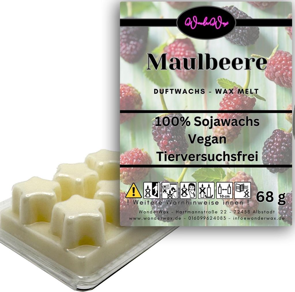 WonderWax Duftwachs Wax Melts für Duftlampe, 6 Sterne Duftmelt Wachsmelt Sojawachs Duftwachs Würfel für Raumdüfte, Wachs Duftöl Winter Indoor ...