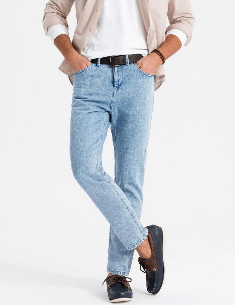 Ombre Jeans CARROT FIT mit Elasthan hellindigo M