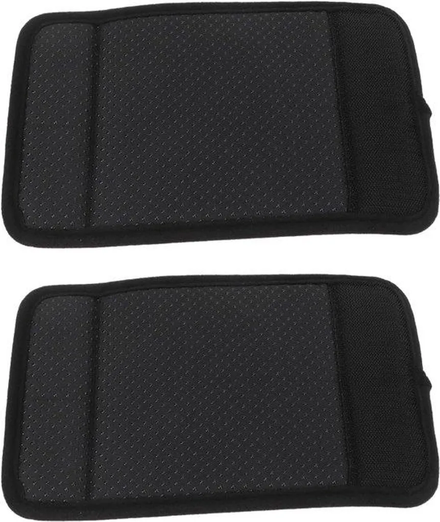 Paire de protections de poignées ergonomiques - Rembourrage doux et noir