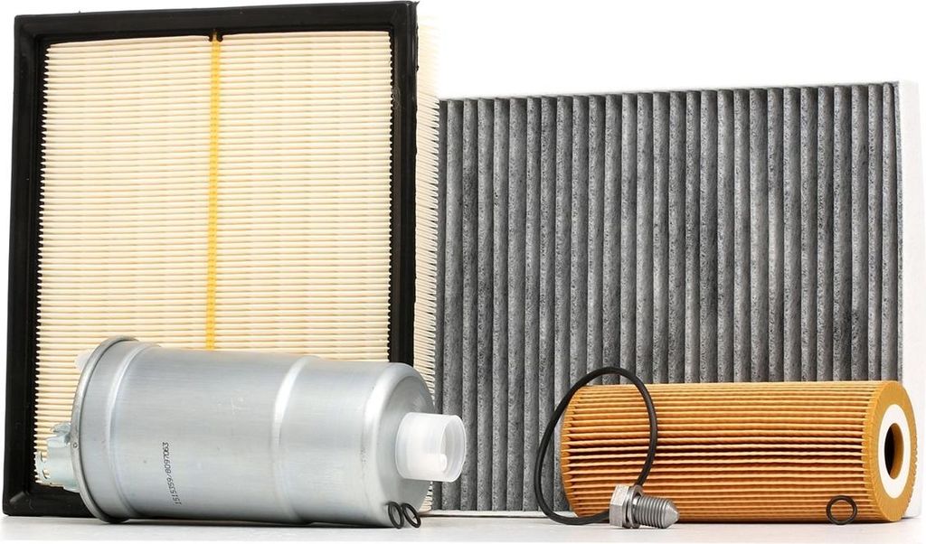 RIDEX Filterset Inspektionspaket Filtersatz für VW Golf IV Schrägheck (1J1) GOLF VI (5K1) PASSAT Variant (3B6) Golf IV Variant (1J5) PASSAT Variant