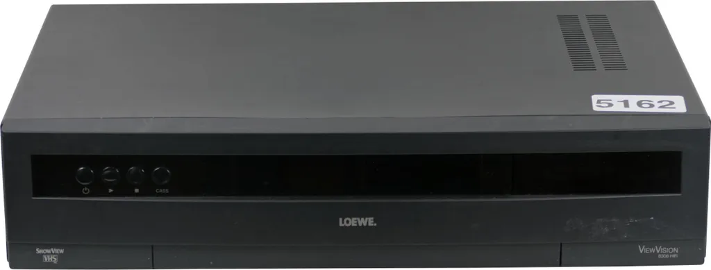 Loewe VV6306H Magnétoscope VHS : Stabilisez l'Image de vos Vieilles Bandes