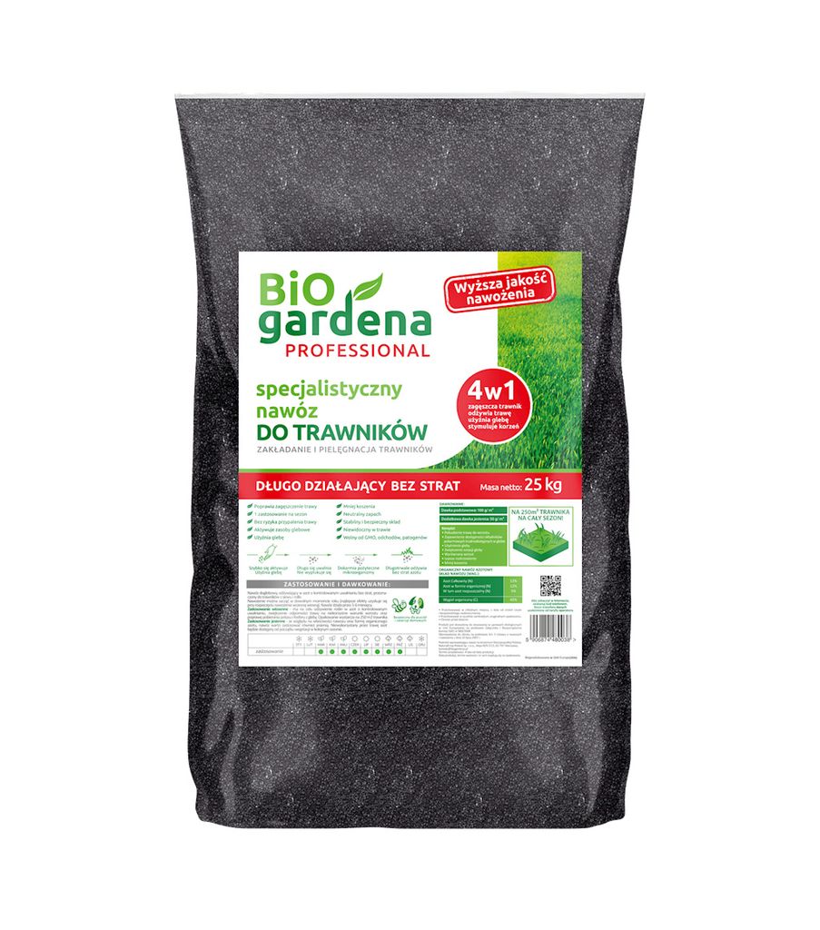 SPEZIALISIERTER ÖKO-RASENDÜNGER 25 kg - GARDENA