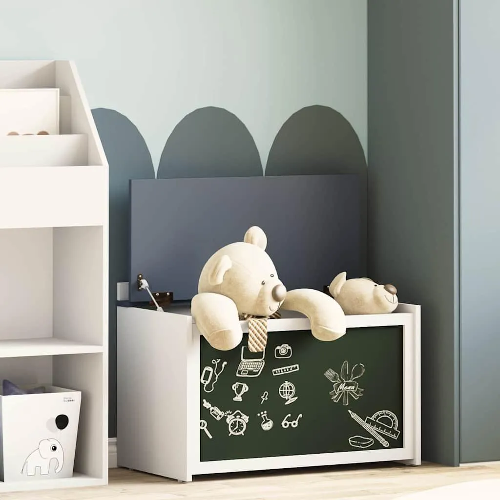 Boîte de rangement ROROS Gris et blanc avec façade pratique et design