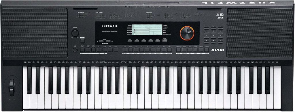 Kurzweil KP110 Klawiatura z dynamiką Black Zdjęcie produktu 
