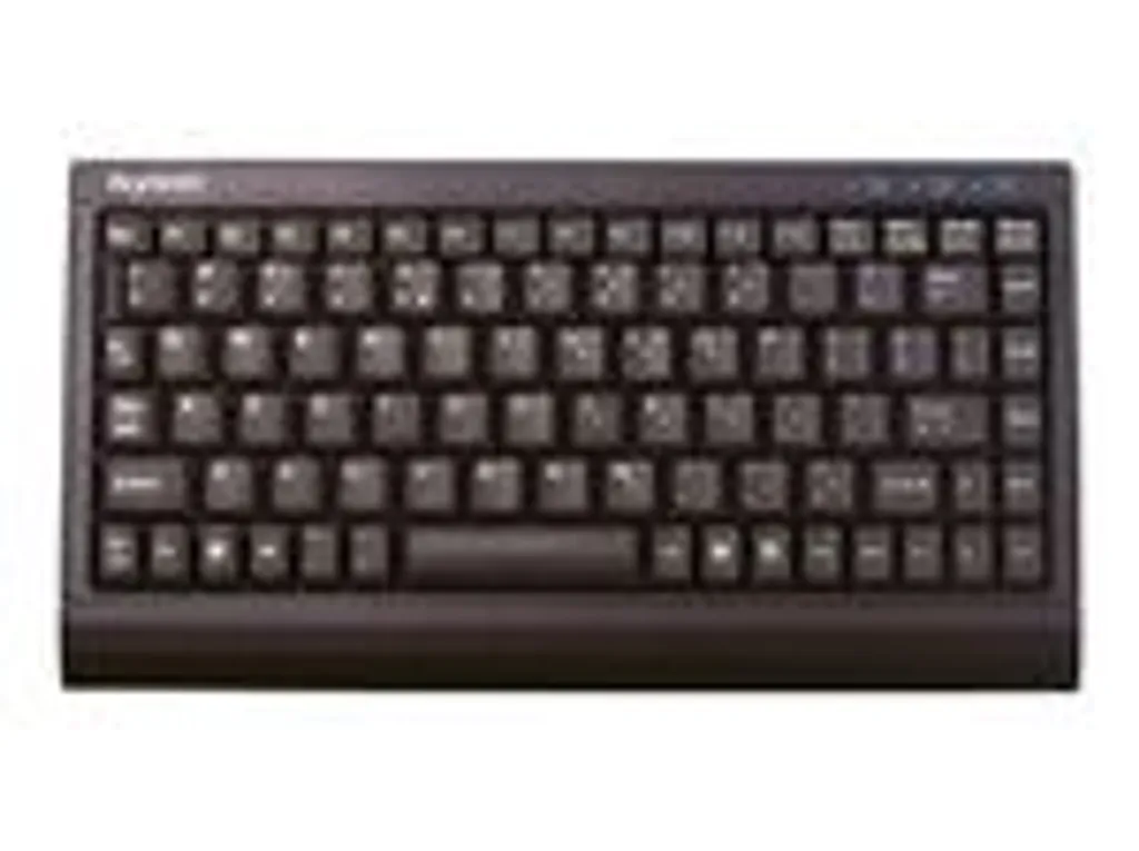 KeySonic ACK-595C+ Clavier Compact USB PS/2 pour Espace Réduit Noir - 21