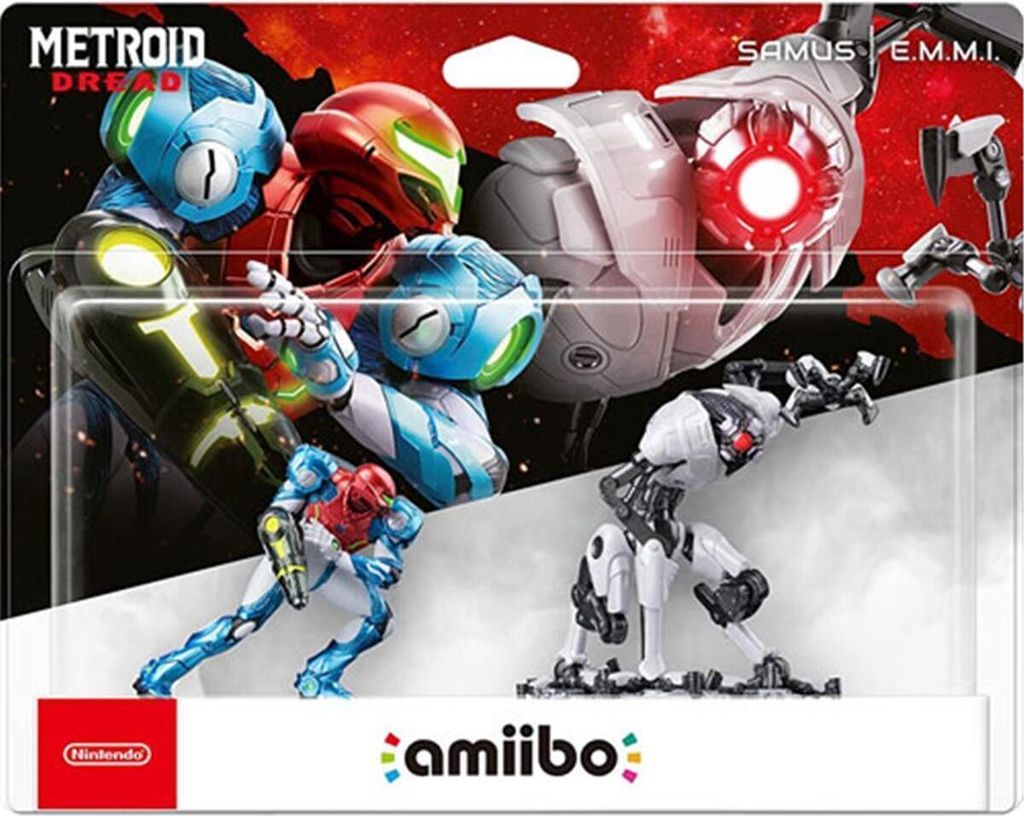 Amiibo double pack Samus + E.M.M.I. Metroid Dread - EPUISE Image du produit 