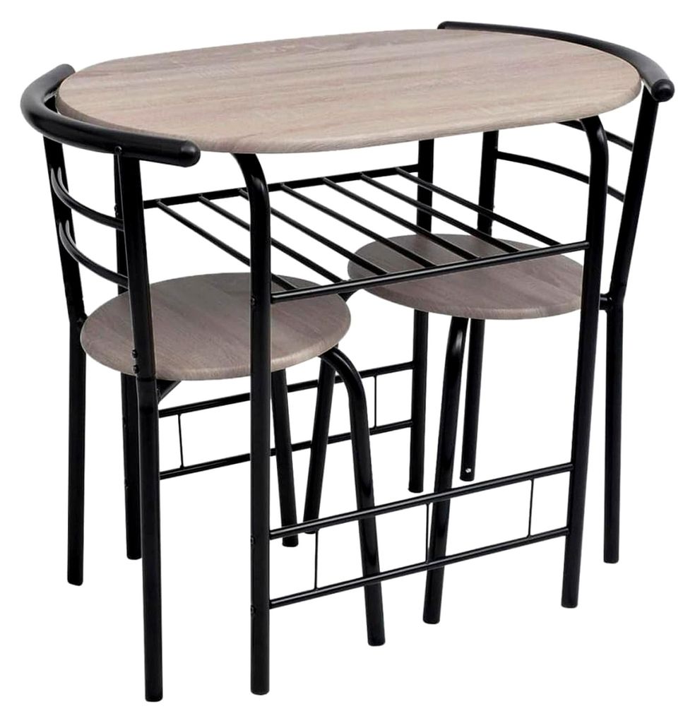 Bartisch mit Barhockern Set für Küche und Stehtisch