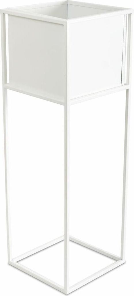 Moderner Blumenständer weiß 70 cm GLAM Produktbild 7