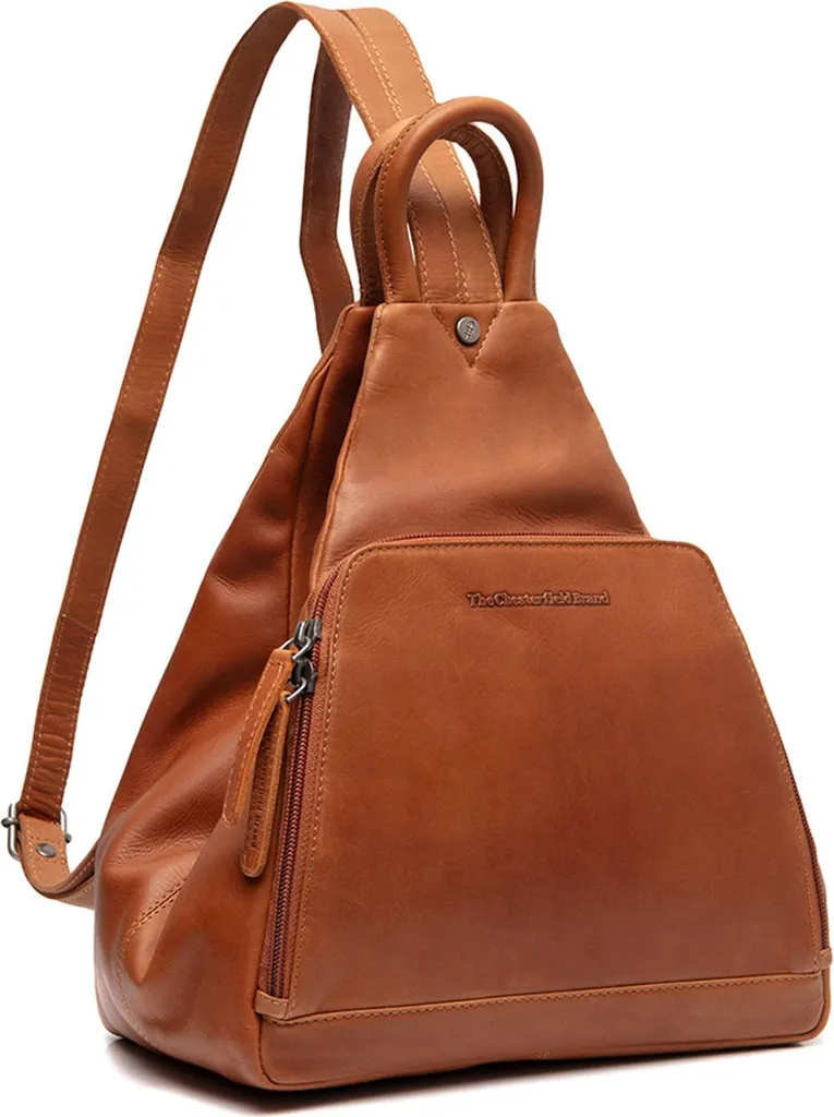 The Chesterfield Brand Howard Backpack Cognac - Sac à dos Cuir véritable